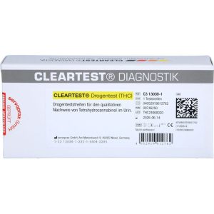 CLEARTEST Drogentest THC Teststreifen 1 St.