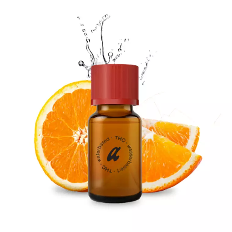 Avaay Aqua Shots 5mg Orange – Produktbild des Anbieters Bloomwell