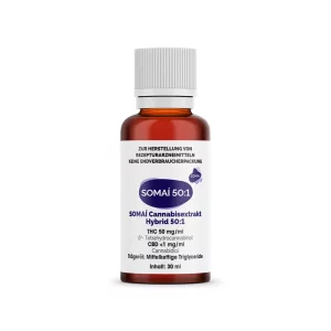Somai 50:1 Cannabisextrakt Hybrid – Produktbild des Anbieters CanDoc