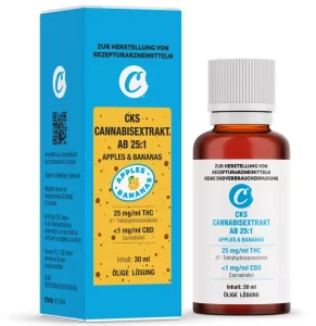 CKS Cannabisextrakt AB 25:1 – Produktbild des Anbieters CanDoc