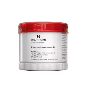 Grünhorn Cannabiscreme 5% – Produktbild des Anbieters CanDoc