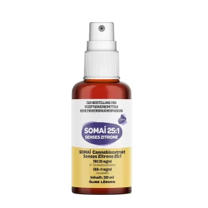 Somai Cannabisextrakt Senses Zitrone 25 1 – Produktbild des Anbieters CanDoc