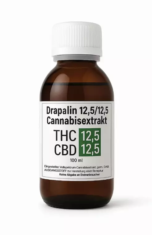 Drapalin 12,5/12,5 Cannabisextrakt – M Runtz – Produktbild des Anbieters Dr. Ansay