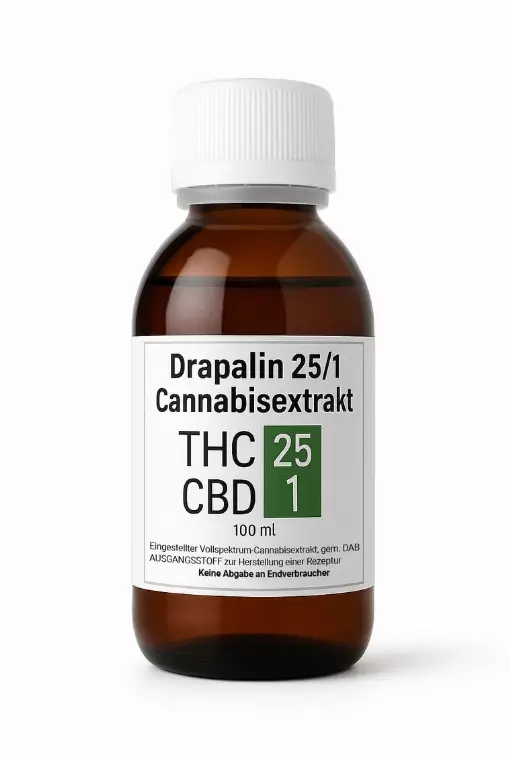 Drapalin 25/1 Cannabisextrakt – M Runtz – Produktbild des Anbieters Dr. Ansay