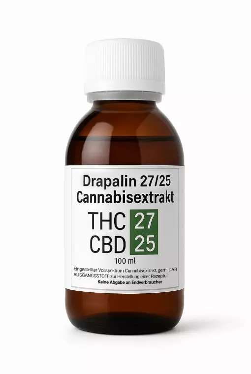 Drapalin 27/25 Cannabisextrakt – M Runtz – Produktbild des Anbieters Dr. Ansay