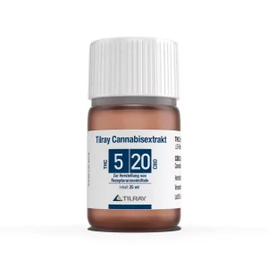 Tilray THC5:CBD20 – Cannabisextrakt – Produktbild des Anbieters Dr. Ansay