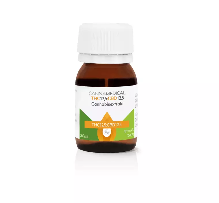 Cannamedical Cannabisextrakt THC12.5 : CBD12.5 – Wedding Tree – Produktbild des Anbieters Dr. Ansay