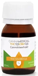Cannamedical Cannabisextrakt THC12,5:CBD12,5 – Strawberry Ice – Produktbild des Anbieters Dr. Ansay