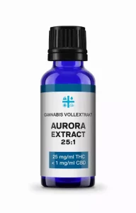 Aurora Extract 25:1 – Cannabisextrakt – Produktbild des Anbieters Dr. Ansay