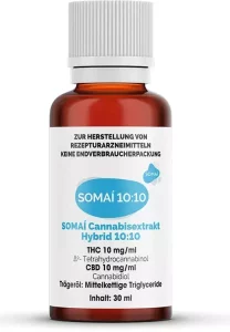 SOMAI 10:10 Cannabisextrakt Hybrid – SOMAI 10:10 Extrakt – Produktbild des Anbieters Dr. Ansay